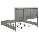 Ives 4 & 5 Piece Bedroom Set E.king & Queen White & Grey