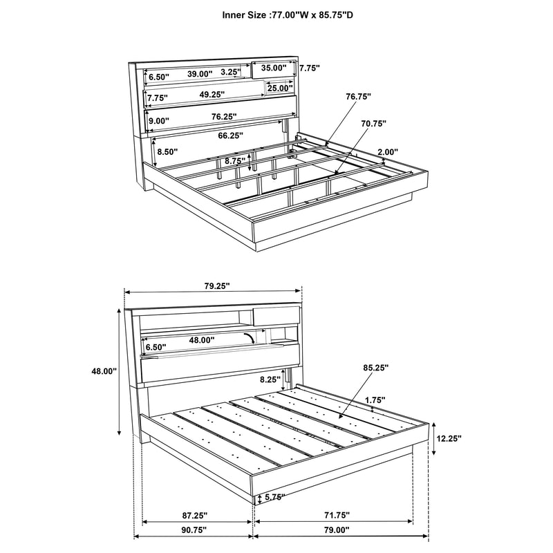 Fenwick California King Bed - Furniture Center (NY)