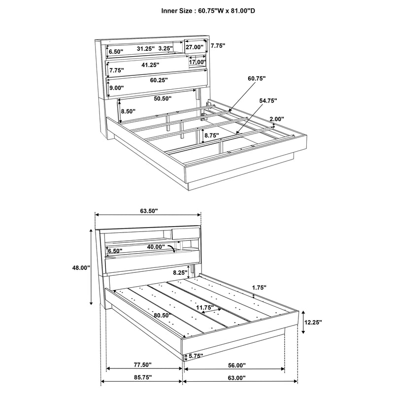 Fenwick 5 Pc Bedroom Set - Furniture Center (NY)