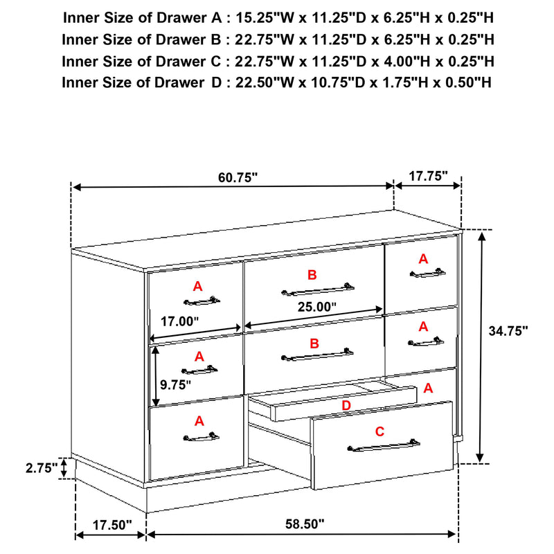Fenwick Dresser - Furniture Center (NY)
