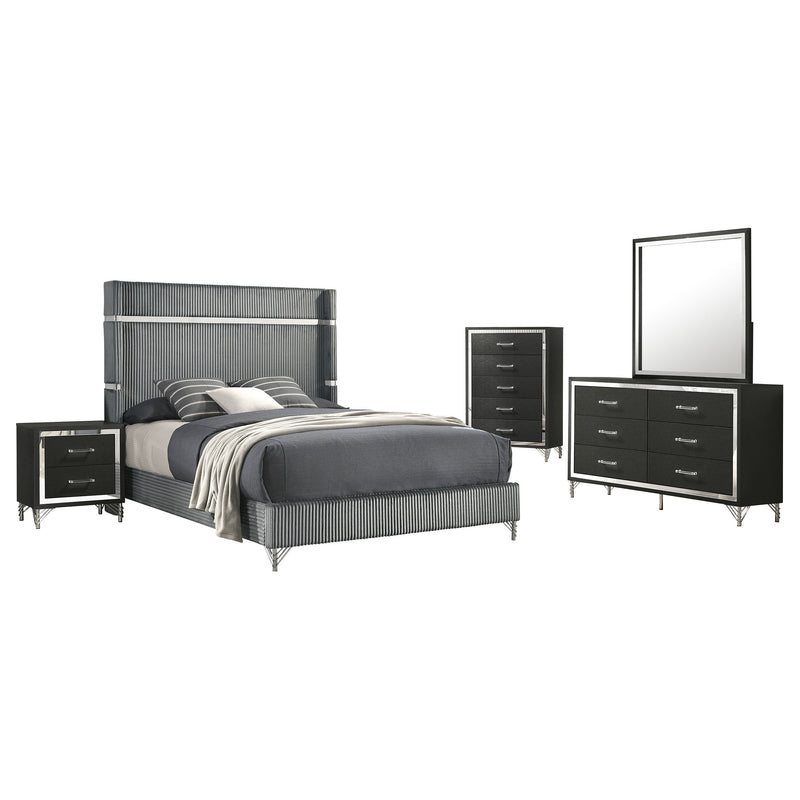 Lucia 5 Pc Bedroom Set - Furniture Center (NY)