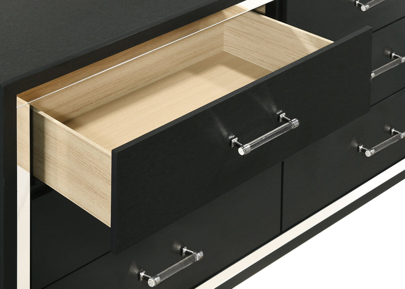Lucia Dresser With Mirror - Furniture Center (NY)