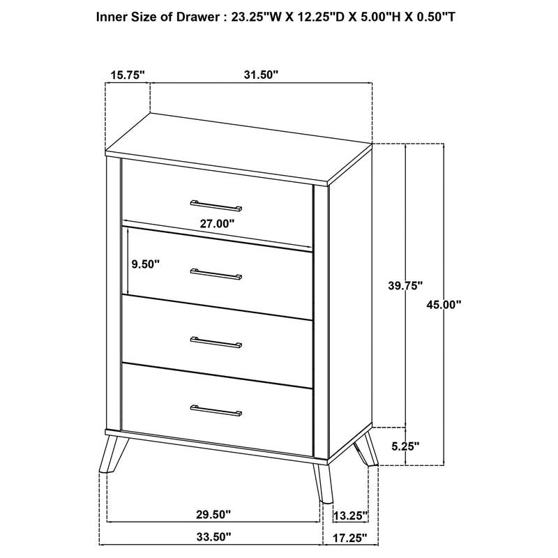 Kaywood 5 Pc Bedroom Set - Furniture Center (NY)