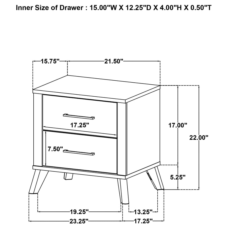 Kaywood 4 Pc Bedroom Set - Furniture Center (NY)