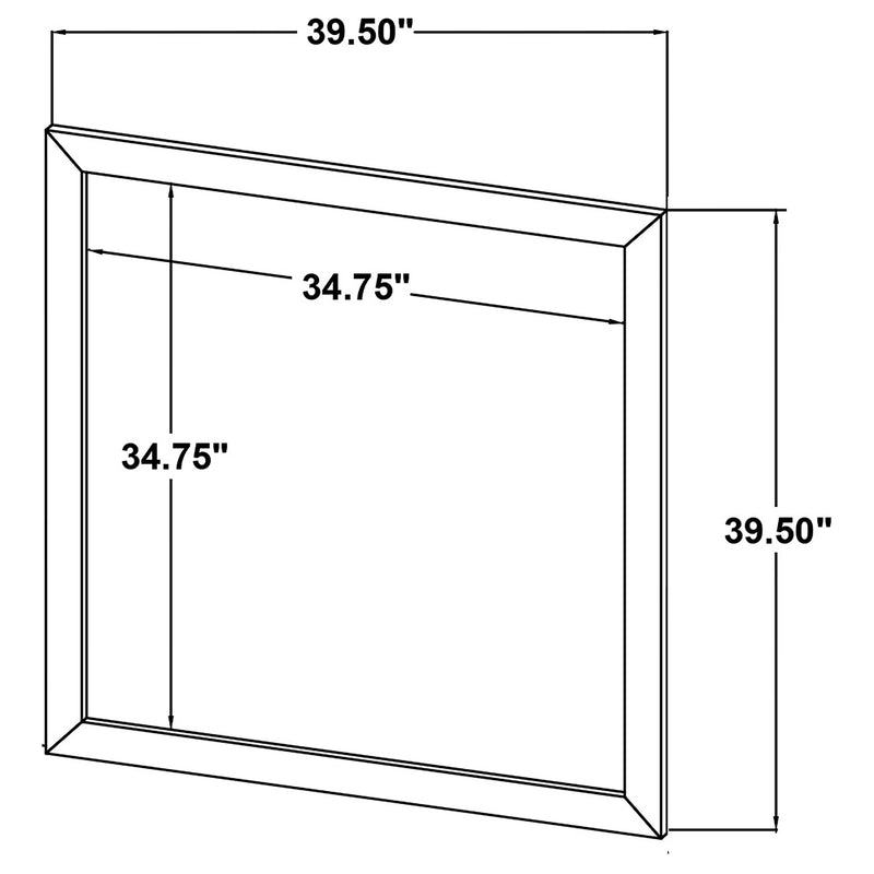 Kaywood Dresser Mirror - Furniture Center (NY)