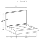 Kailani Wingback Platform Bed - Furniture Center (NY)