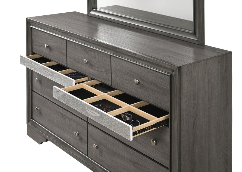 Naima Gray Dresser - Furniture Center (NY)