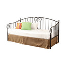 Grover Twin Metal Daybed Black - Furniture Center (NY)