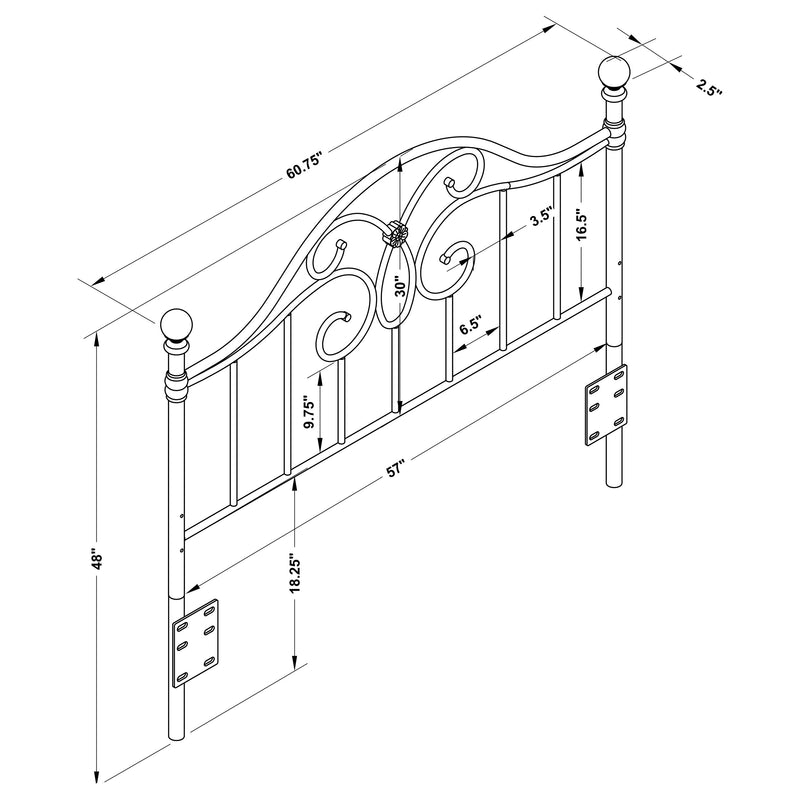Bailey Queen / Full Headboard - Furniture Center (NY)