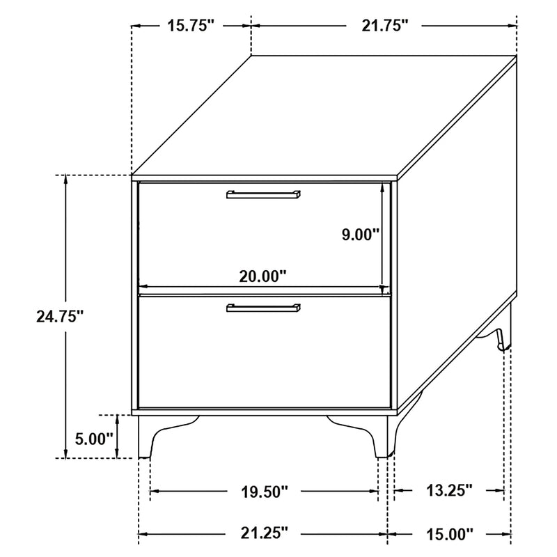 Kendall 4 Pc Bedroom Set - Furniture Center (NY)