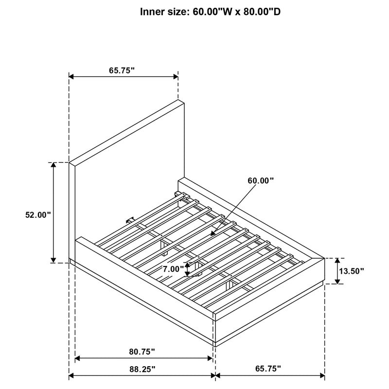 Knox Queen Bed - Furniture Center (NY)