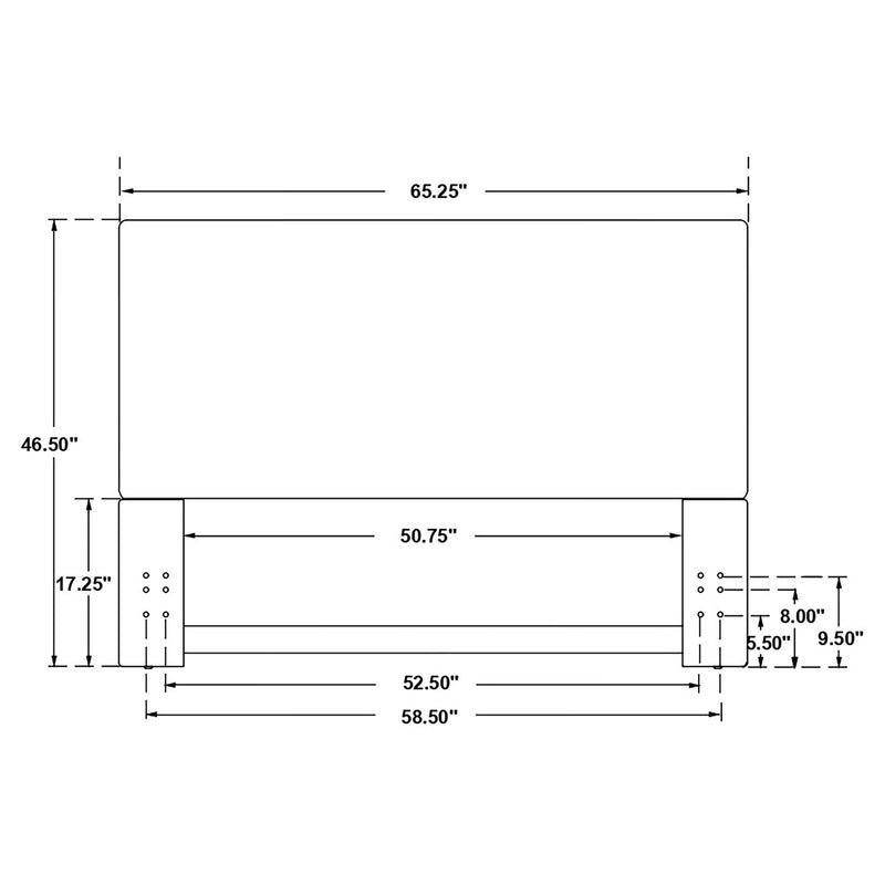 Izzy Queen Headboard - Furniture Center (NY)