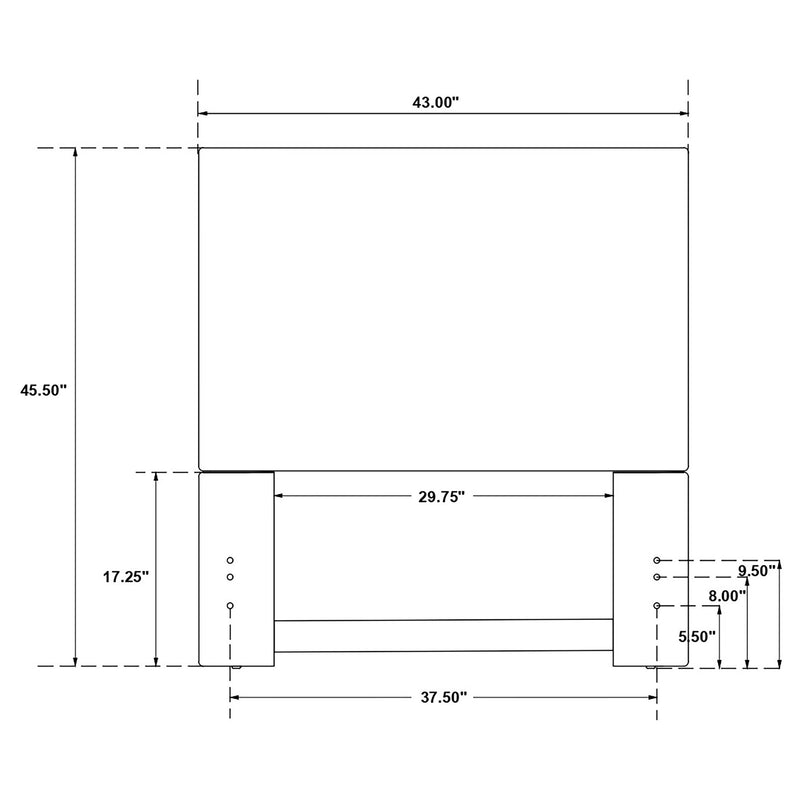 Kosmo Twin Headboard - Furniture Center (NY)