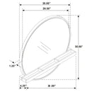 Arini Makeup Vanity Wall Mirror