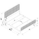 Lanewood Eastern King Bed - Furniture Center (NY)