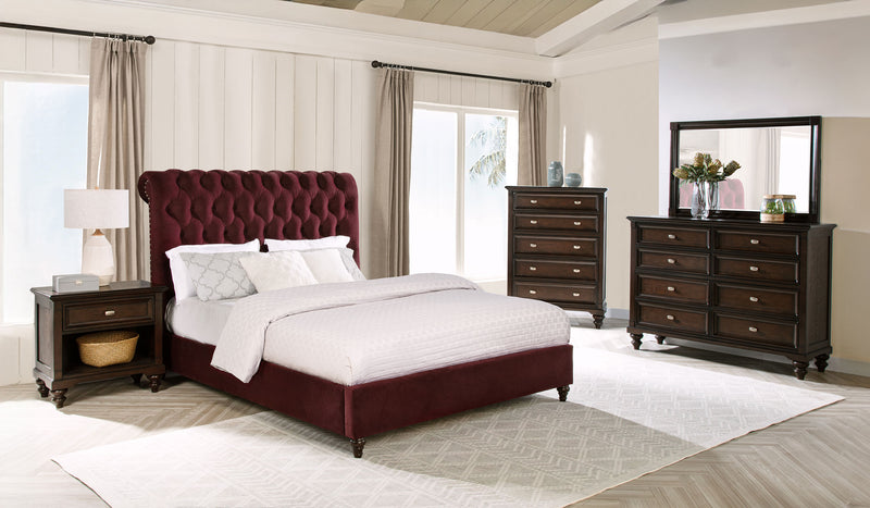 Devon California King Bed - Furniture Center (NY)