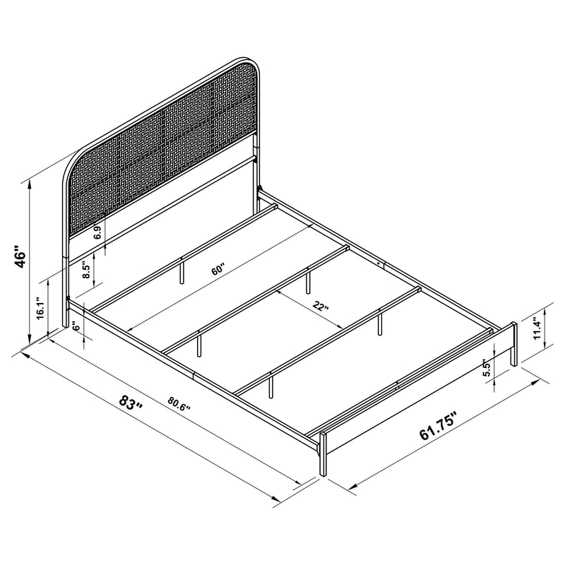 Amherst Queen Bed - Furniture Center (NY)