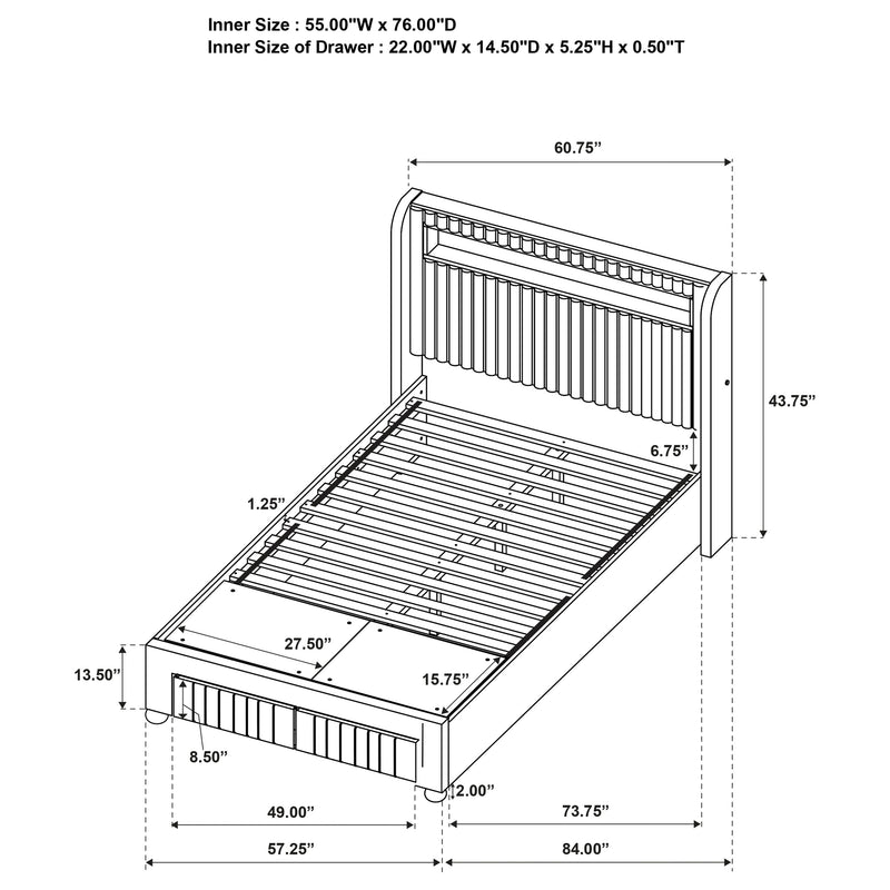 Madison Full Bed - Furniture Center (NY)