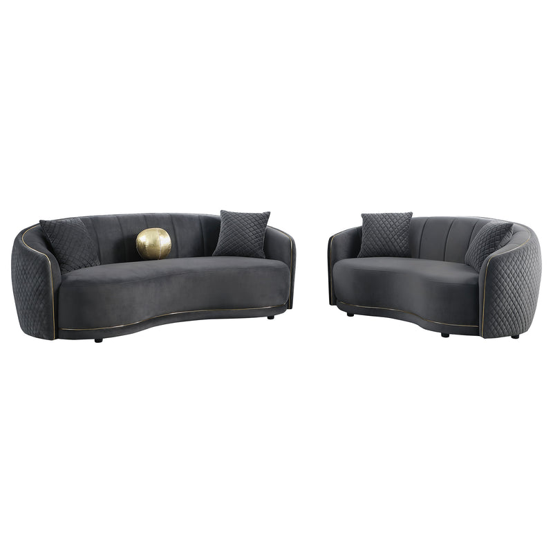 Brookside Stationary 2 Pc Set - Furniture Center (NY)