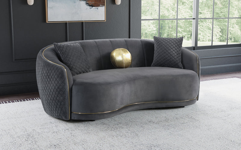 Brookside Stationary Sofa - Furniture Center (NY)