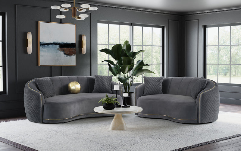 Brookside Stationary Sofa - Furniture Center (NY)