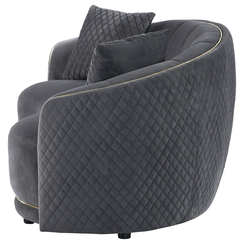 Brookside Stationary Loveseat - Furniture Center (NY)
