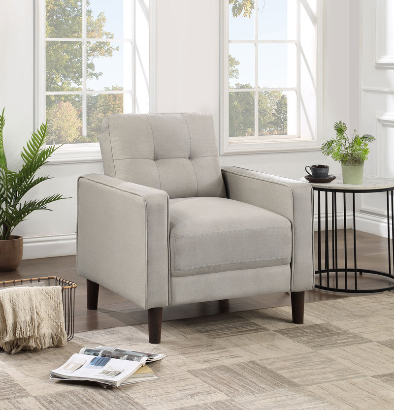 Bowen Upholstered Track Arms Tufted Chair - Furniture Center (NY)