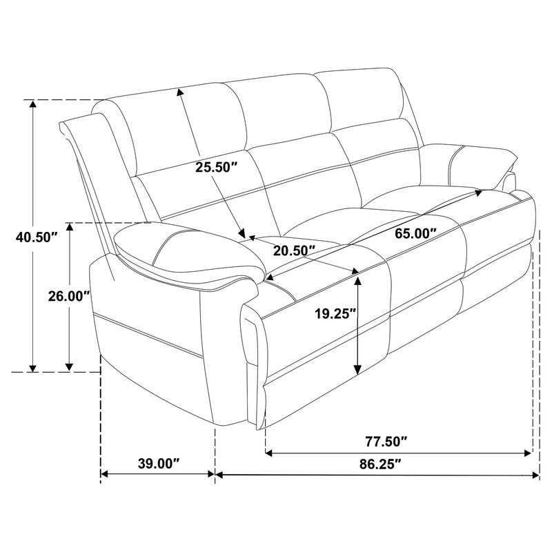 Ellington Stationary 2 Pc Set - Furniture Center (NY)