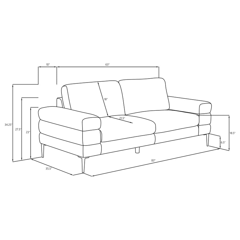 Jessel Stationary 2 Pc Set - Furniture Center (NY)