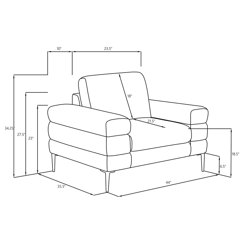 Jessel Accent Chair - Furniture Center (NY)
