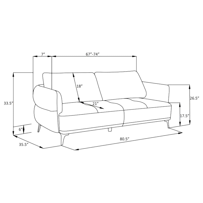 Lively Stationary 2 Pc Set - Furniture Center (NY)