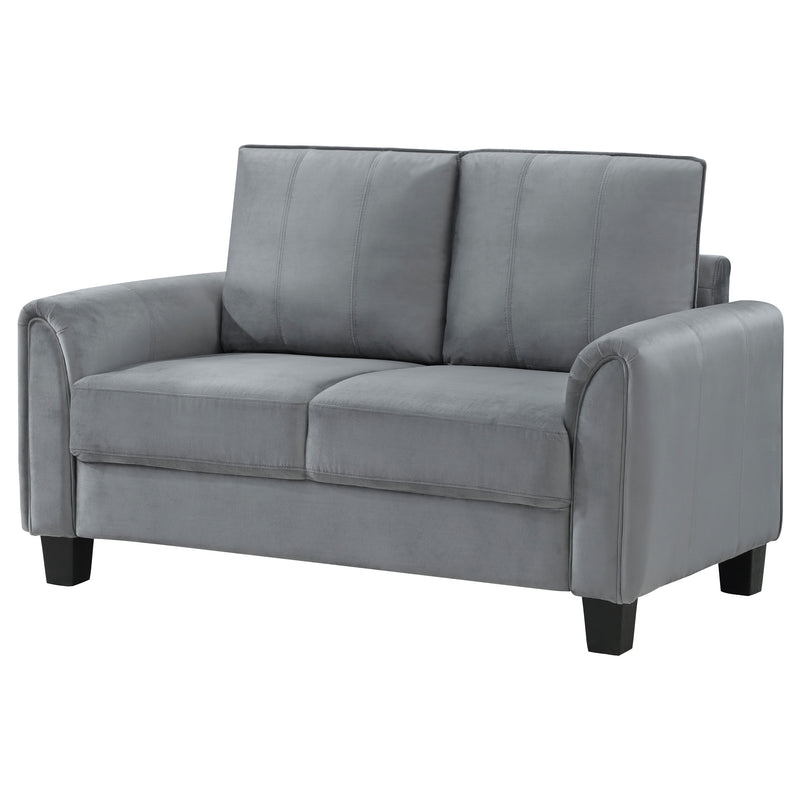 Davis Stationary Loveseat - Furniture Center (NY)