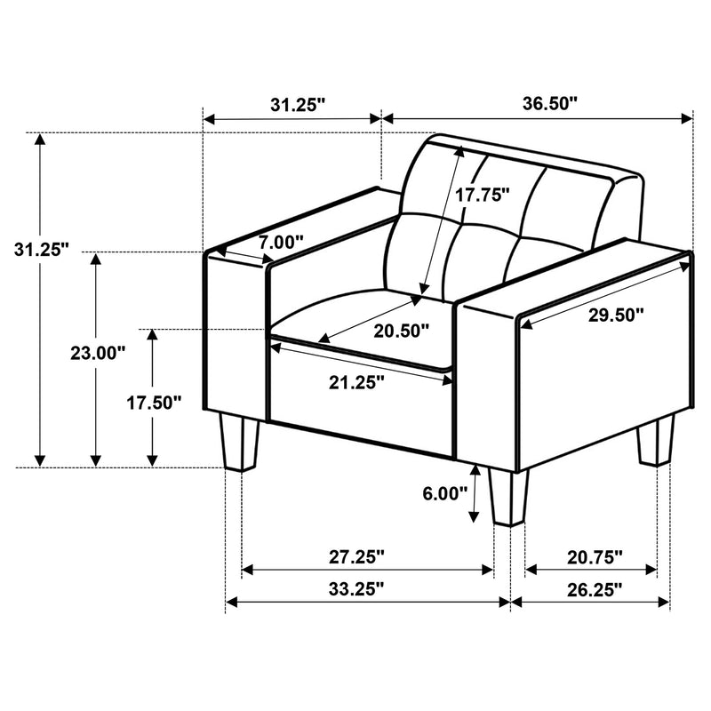 Deerhurst Accent Chair - Furniture Center (NY)