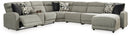 Colleyville Power Reclining Sectional with Chaise - Furniture Center (NY)
