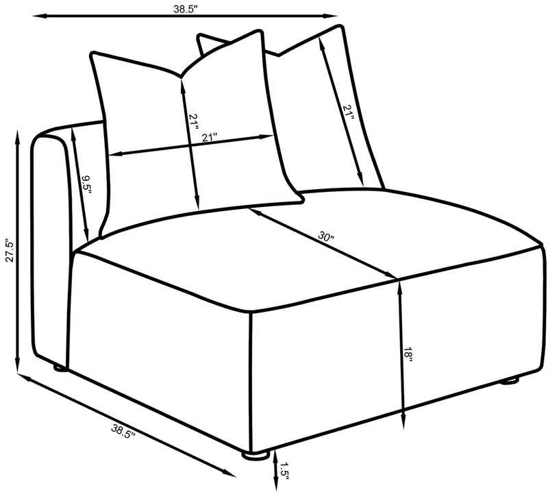 Jennifer Accent Chair - Furniture Center (NY)