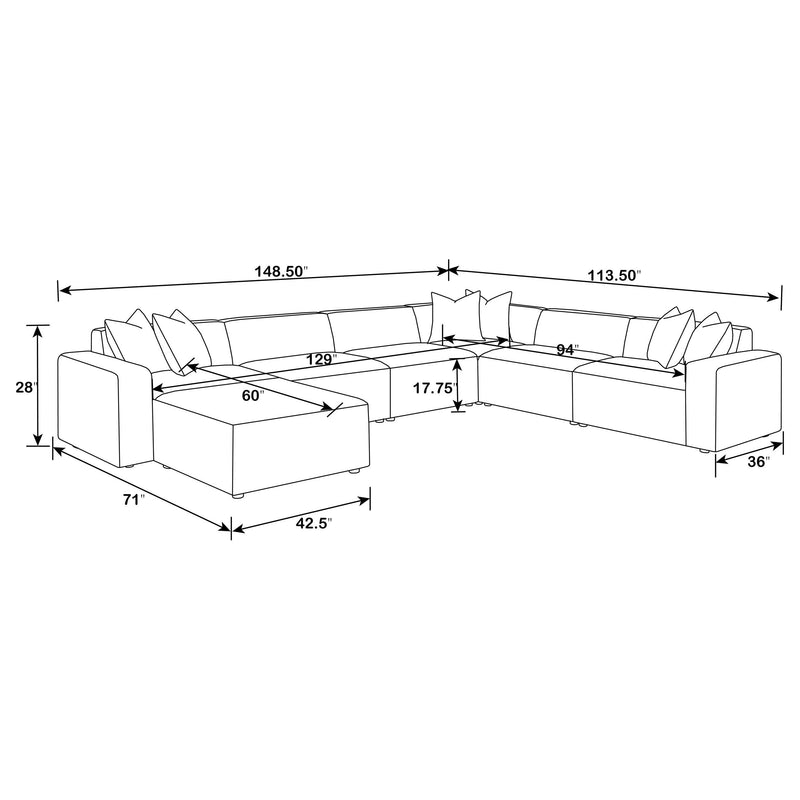 Freddie Modular Sectionals