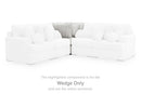 Cuddle Plush Sectional with Chaise - Furniture Center (NY)