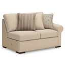 LadyMae Sectional with Chaise - Furniture Center (NY)