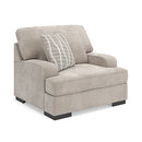 High Profile Chair & Ottoman Living Room Set - Furniture Center (NY)
