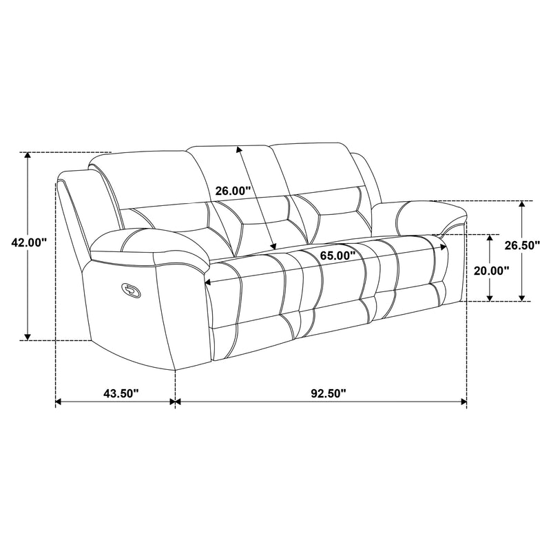 Gilson Reclining 2 Pc Set - Furniture Center (NY)