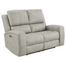 Brickston Triple Power Reclining Loveseat
