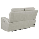 Brickston Triple Power Reclining Loveseat