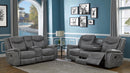 Conrad 2-piece Living Room Set Grey - Furniture Center (NY)