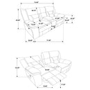 Greer Reclining 3 Pc Sets