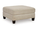 Steelwater Retreat Oversized Accent Ottoman - Furniture Center (NY)