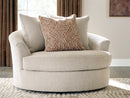 Steelwater Retreat Oversized Swivel Accent Chair - Furniture Center (NY)