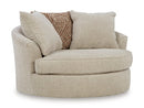 Steelwater Retreat Oversized Swivel Accent Chair - Furniture Center (NY)