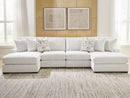 Misty-Lakes Double Chaise Sectional - Furniture Center (NY)