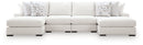 Misty-Lakes Double Chaise Sectional - Furniture Center (NY)