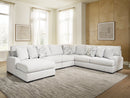 Misty-Lakes Sectional with Chaise - Furniture Center (NY)
